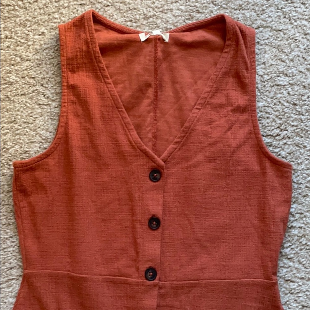 NWOT Madewell Texture & Thread button down dress - Picture 3 of 5